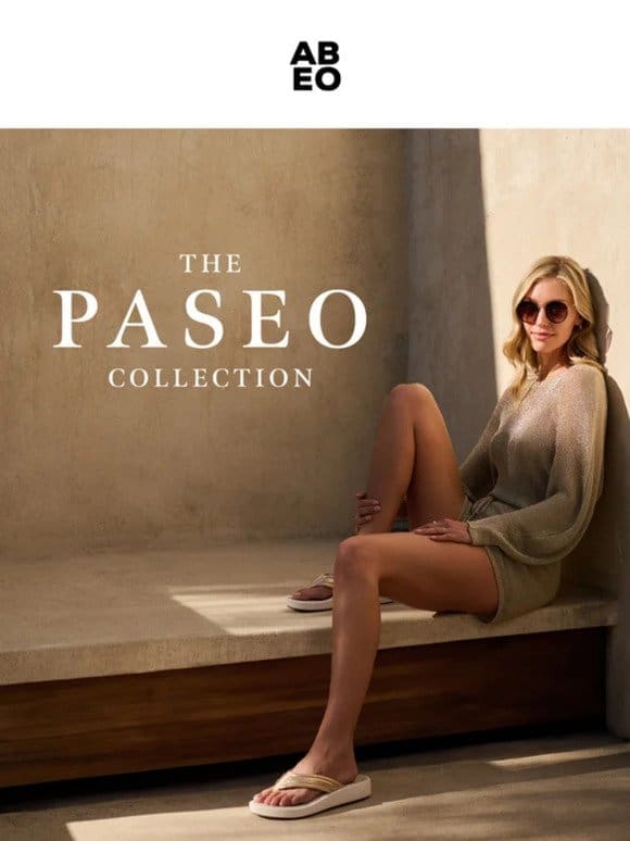 The Paseo Collection: Rebound Cushioning + Superior Support