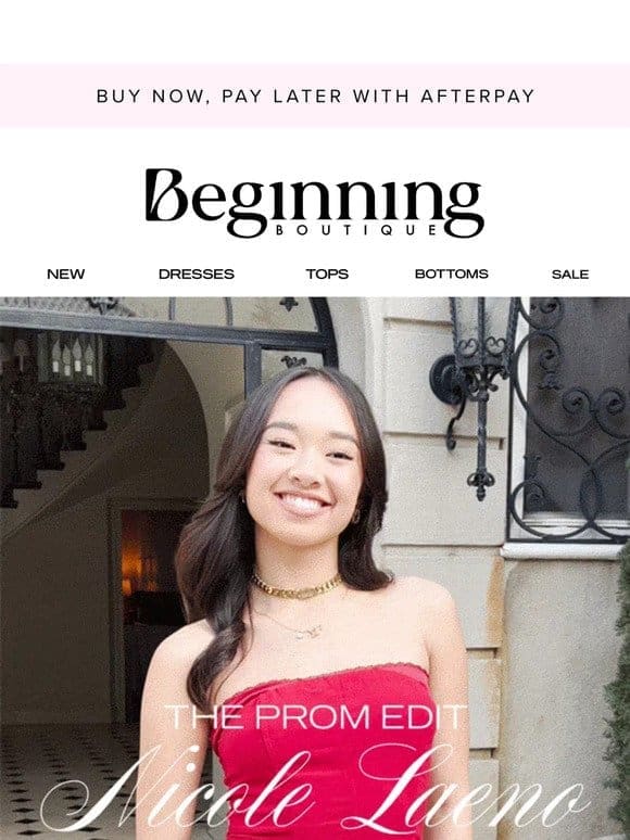 The Prom Edit Ft. @nicolelaeno Has Arrived ❤️