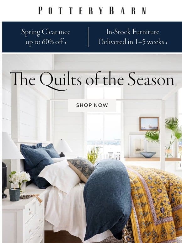 The quilts of the season