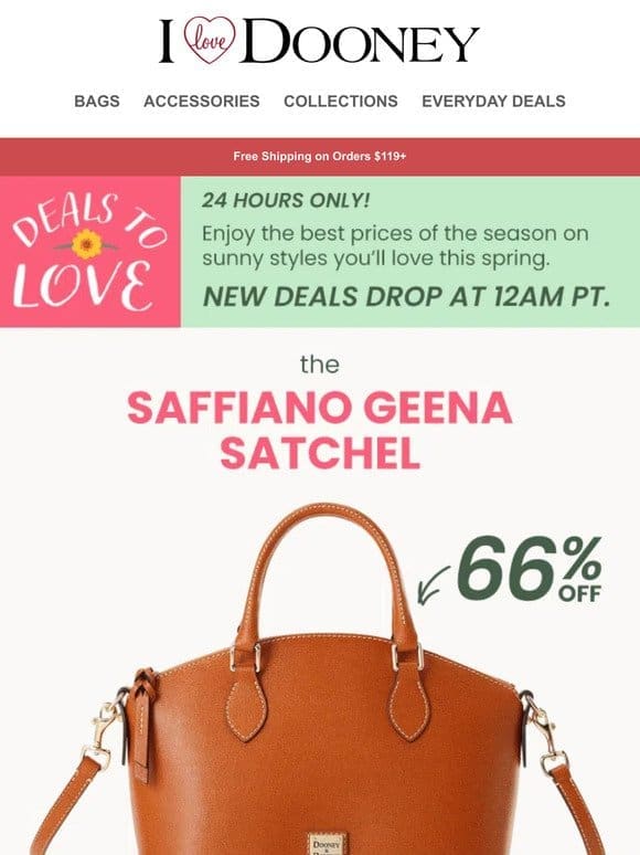 This Satchel is Just $99 Today Only!
