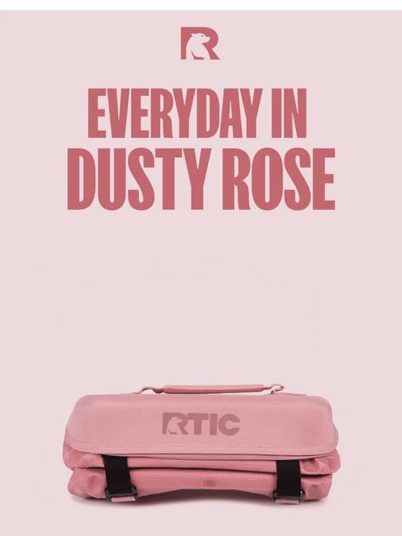 This just in: New Dusty Rose Everyday Coolers