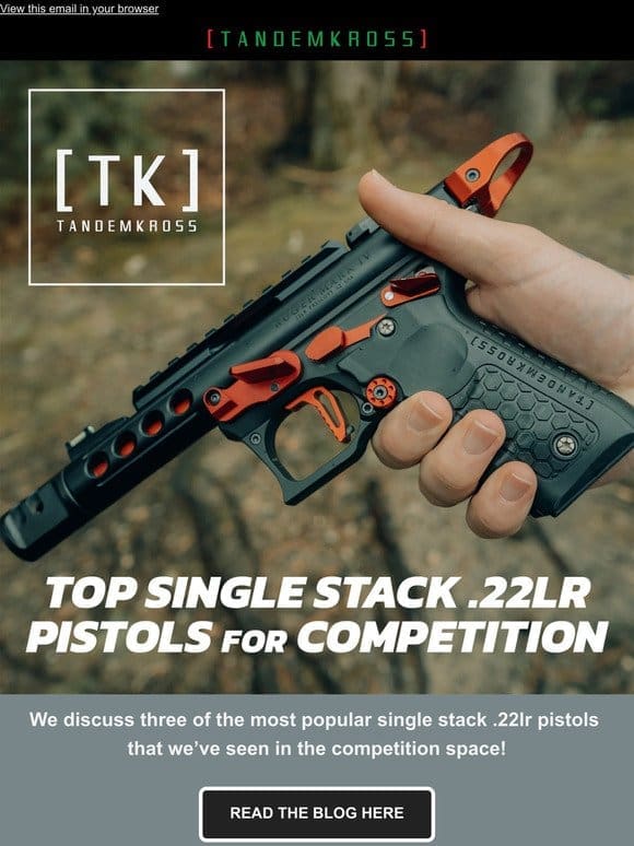 Top Single Stack .22LR Pistols for Competition
