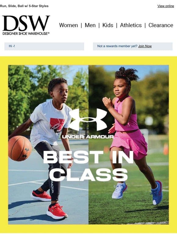 Under Armour Performance Meets Best in Class