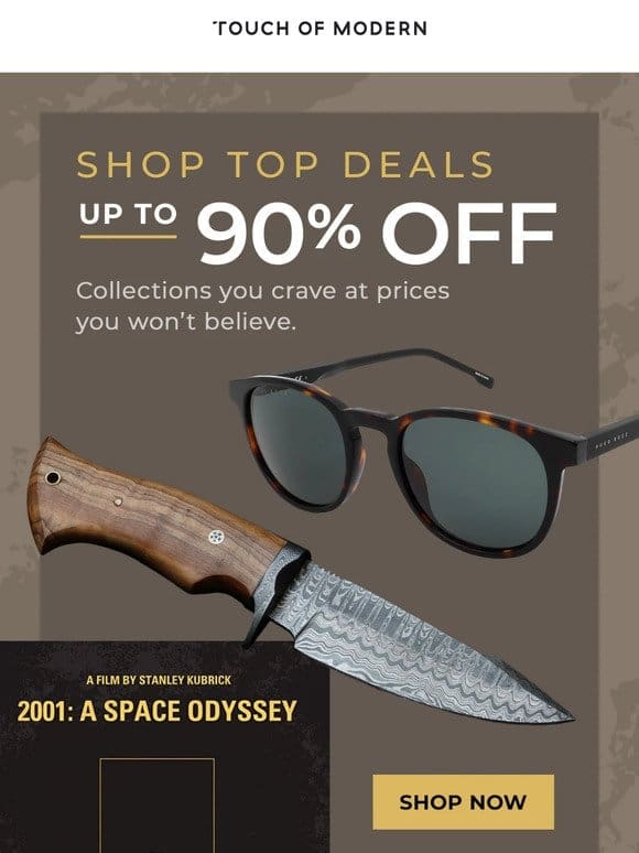 Up To 90% Off