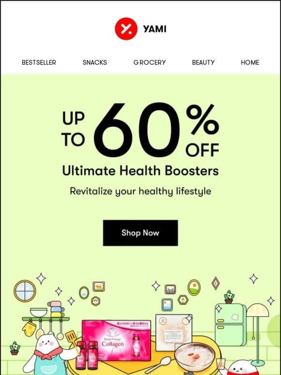 Up to 60% Off: Ultimate Health Boosters