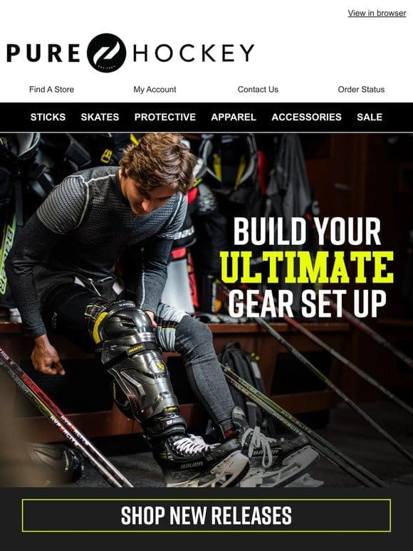 Upgrade Your Gear & Explore Our Top Picks For New Sticks， Skates， Gloves & More