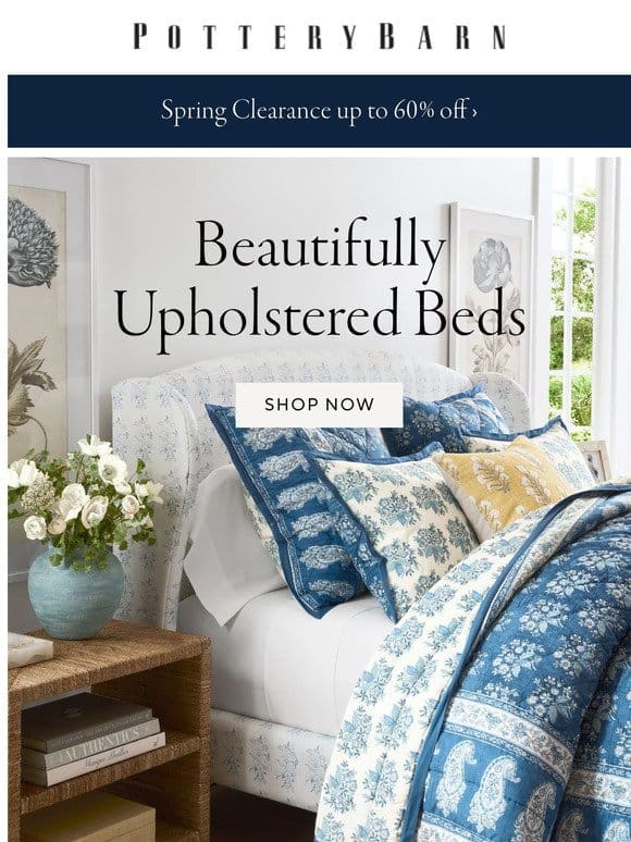 Upholstered beds， crafted to last