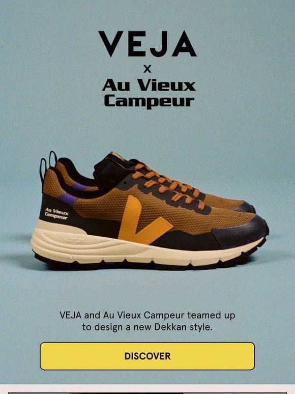 VEJA x Au Vieux Campeur