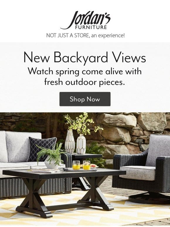 Want to refresh your outdoor space with our New Arrivals?