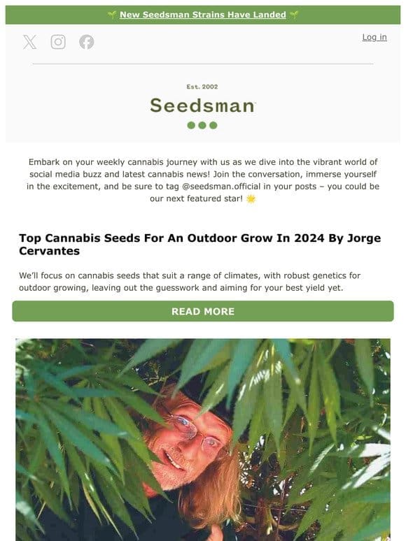 Weekly Update from Seedsman