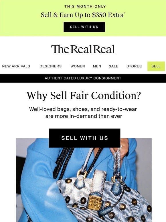 Why sell fair condition?