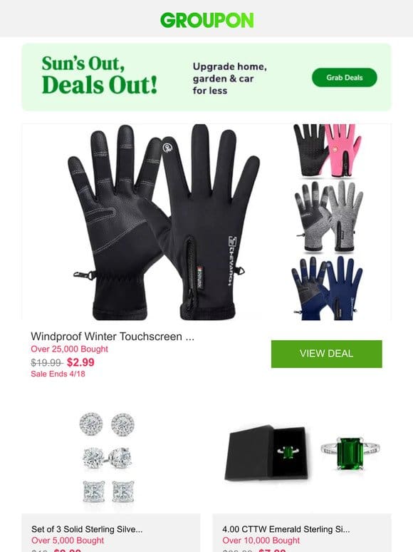 Windproof Winter Touchscreen Thermal Gloves for Men and Women and More