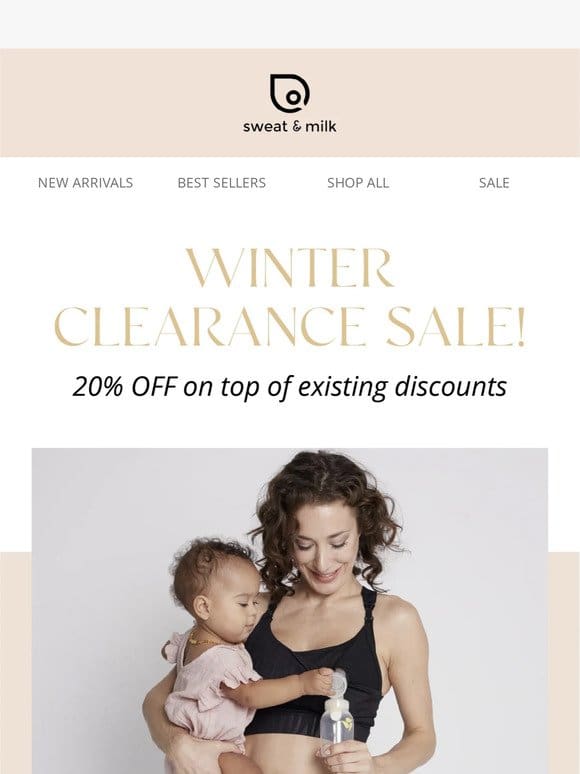 Winter clearance sale: 20% OFF ++