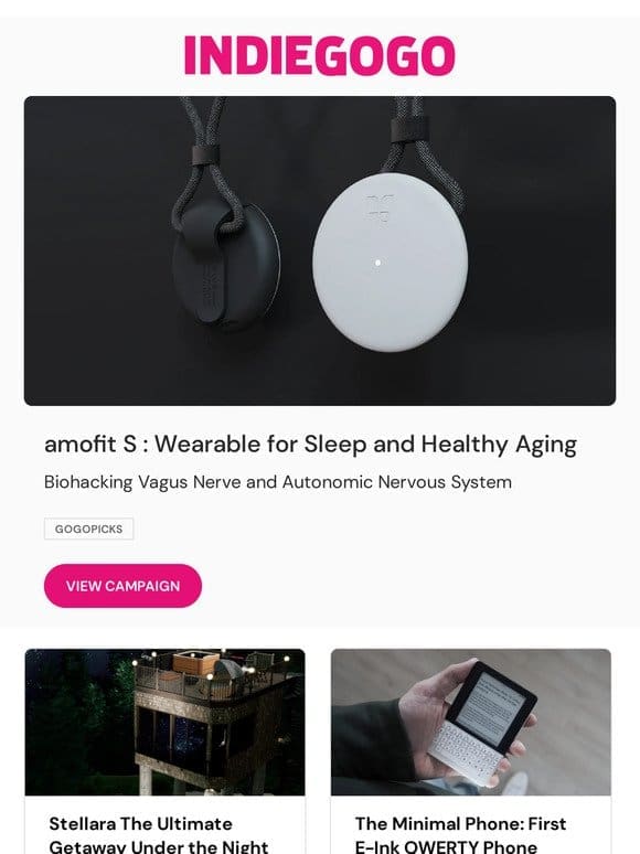 Woosah… This device helps you achieve better sleep and lower stress!