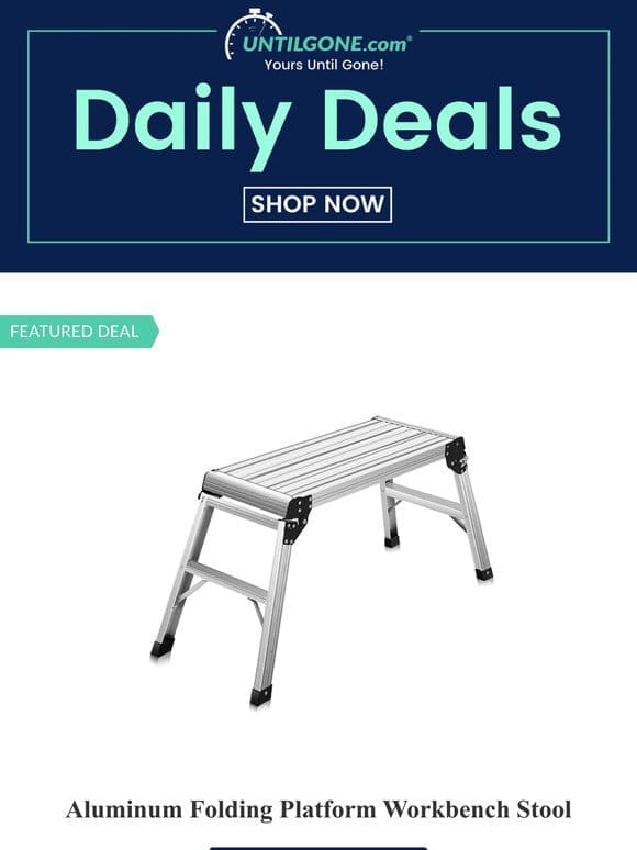 Workbench Stool | Raised Garden Bed Planter Box | Shiatsu Foot Massager