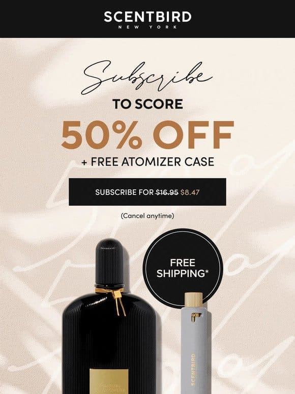 You Just Scored 50% OFF + FREE CASE!