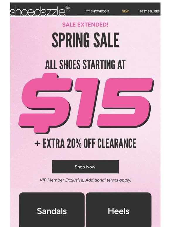 Your $15 Shoes Are Almost Gone…