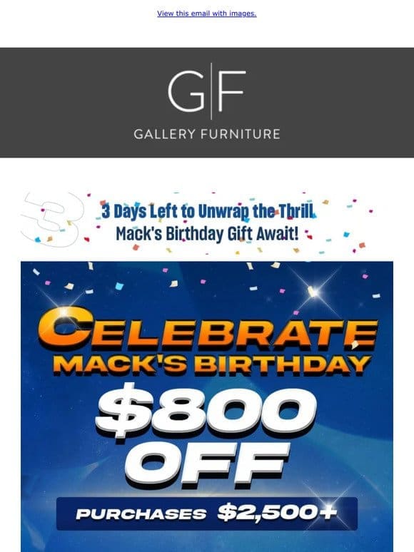 Your $800 OFF Gift + More Savings Inside! ����