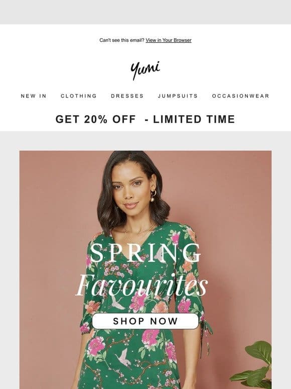 Your Spring Favourites