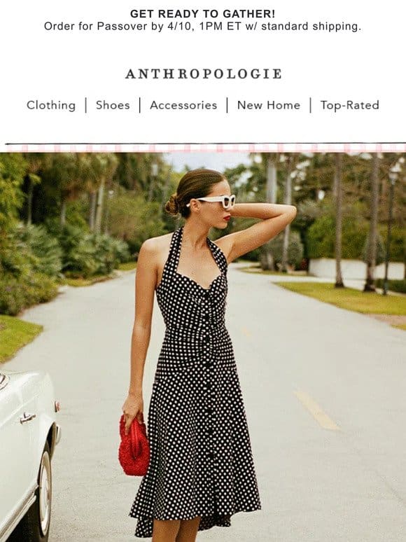 fact: polka-dot dresses make everyone