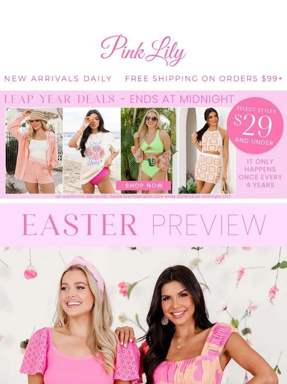 hop into the perfect Easter outfit