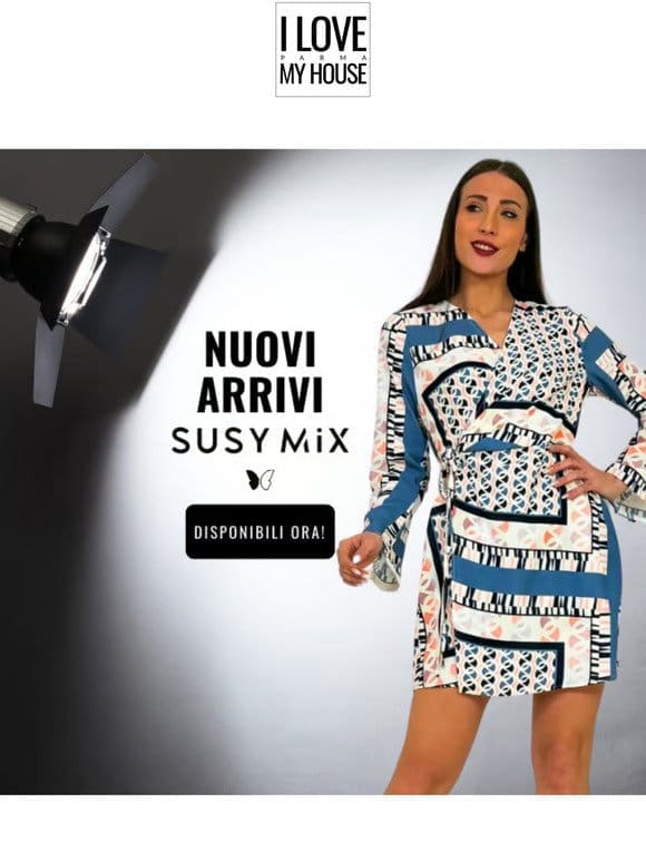 nuovi arrivi essenziali di Susy Mix