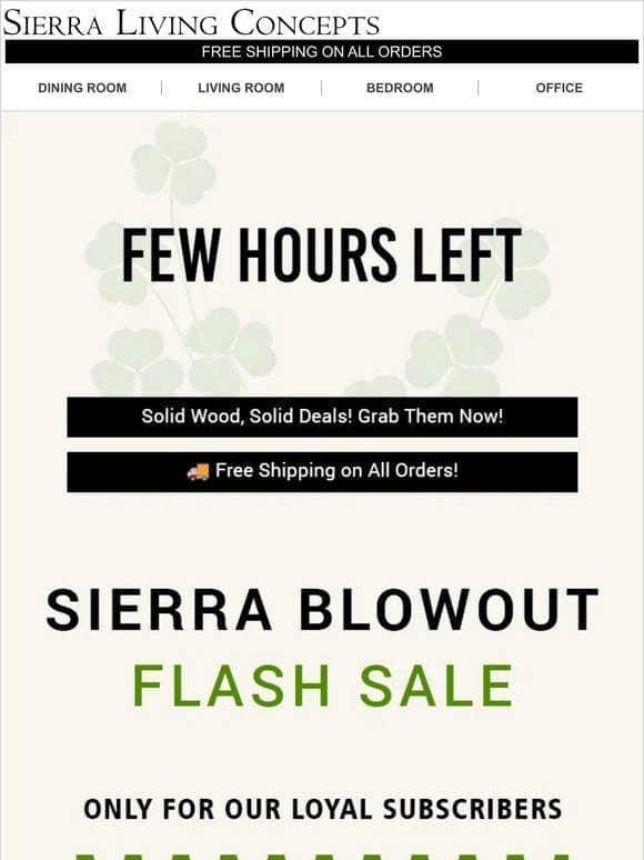 ⏰ Final Hours Alert: Last chance to save 5% extra⚡️