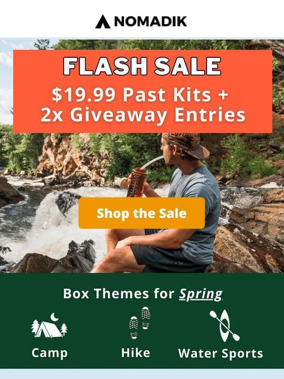 ⚠️FLASH SALE: $19.99 Kits + 2x Entries