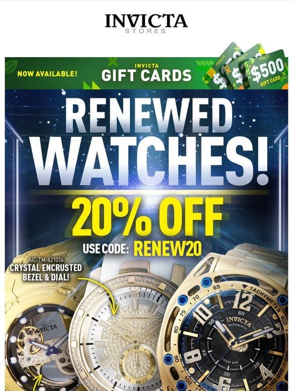 ⚠️Open At Your Own Risk⚠️EXTRA 20% OFF Renewed Watches⌚