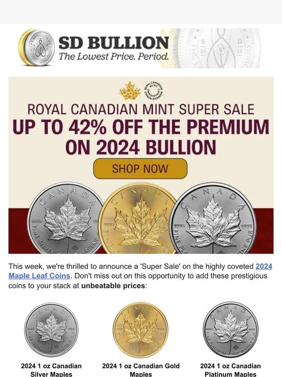 ⚡2024 Maple Leaf Super Sale + Exclusive Q&A with the RCM