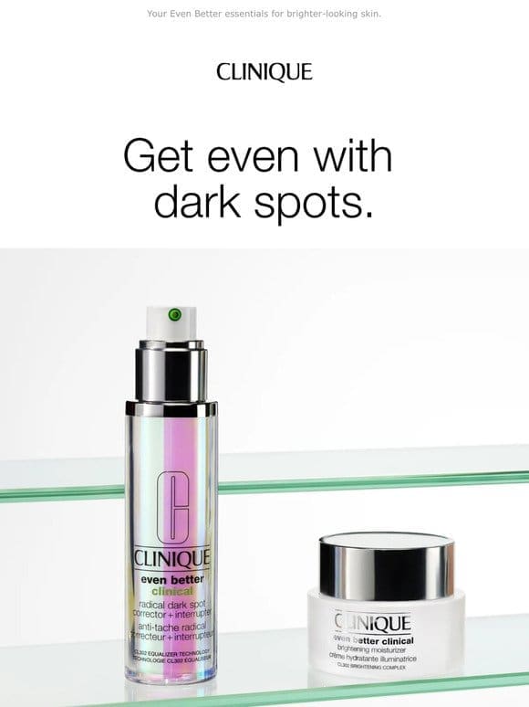 ✨Dark spots? This routine gets results.