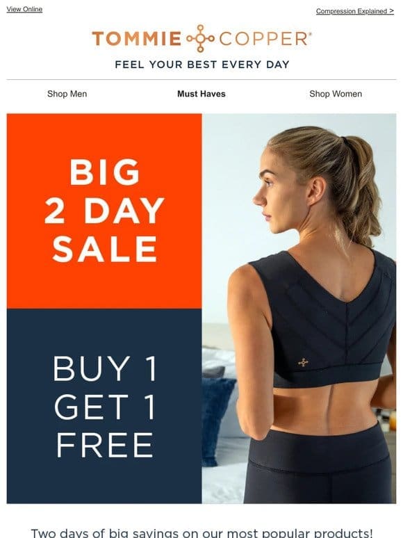 ️ Double the Deals | Big Sale + Bonus BOGO!