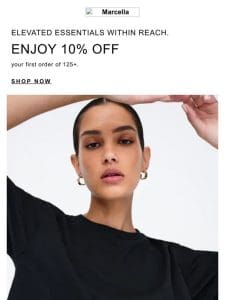 10% Off Unique Designer Minimalism.