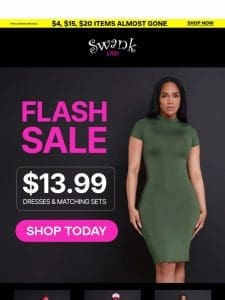 $13.99 Sets & Dresses Disappearing Fast!