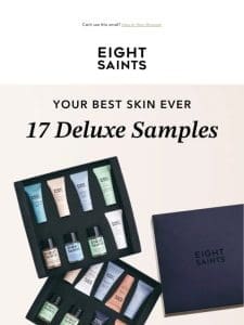 17 deluxe samples for you!
