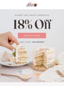 18% Off Gifts Made To Share