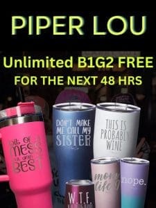 2 FREE 40oz TUMBLERS when you BUY 1