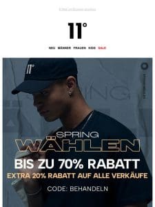 20% EXTRA-RABATT | Spring Wählen