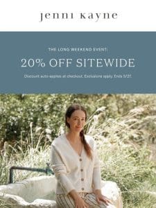 20% OFF Jenni’s Cart