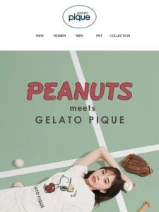 2024 Peanuts Meets Gelato Pique✨