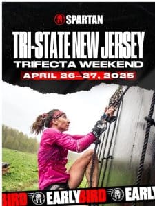 2025 Spartan Tri-State New Jersey: Now Open