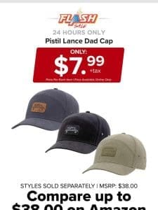 24 HOURS ONLY | PISTIL DAD CAP | FLASH SALE