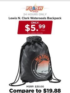 24 HOURS ONLY | WATERSEALS DRYBAG | FLASH SALE