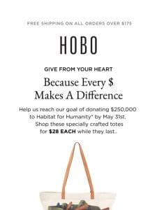 $28 Totes That Give Back