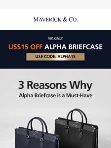 3 Reasons the Alpha Briefcase is a Must-Have
