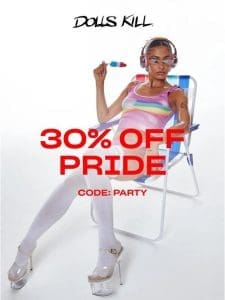 30% OFF Pride Collection