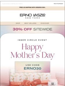 30% Off Mother’s Day Must-Haves
