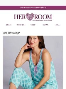 30% off sleep!