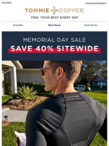 40% OFF SITEWIDE