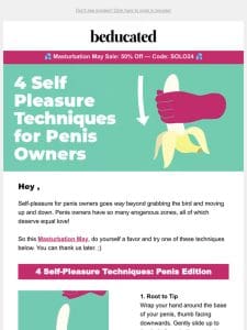 5 FREE Self-Pleasure Techniques for Penises